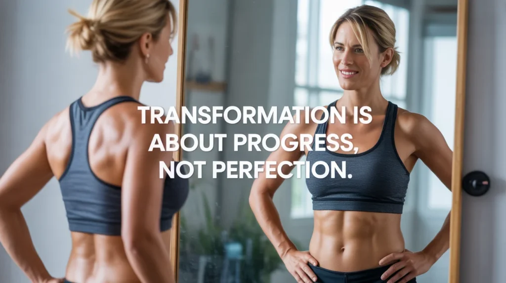 Transformation is about progress, not perfection.