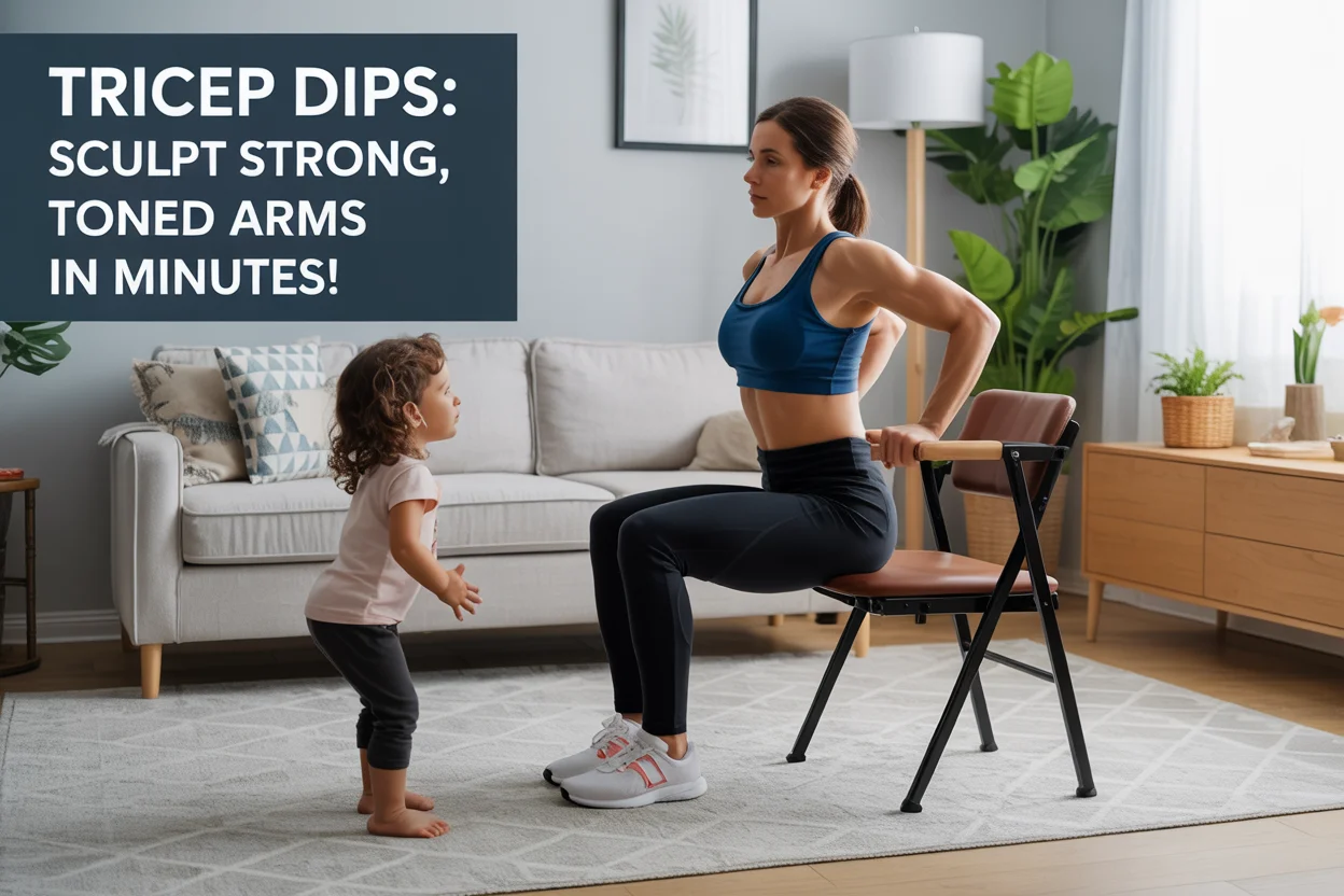 Tricep Dips Sculpt Strong, Toned Arms in Minutes!