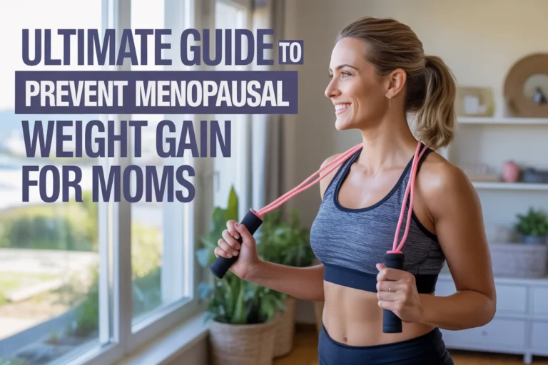 Ultimate Guide to Prevent Menopausal Weight Gain for Moms
