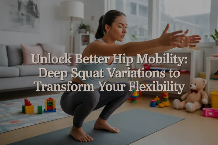 Unlock Better Hip Mobility Deep Squat Variations to Transform Your Flexibility