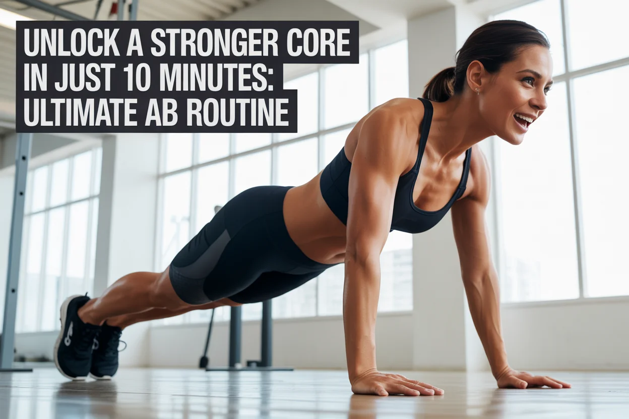Unlock a Stronger Core in Just 10 Minutes Ultimate Ab Routine
