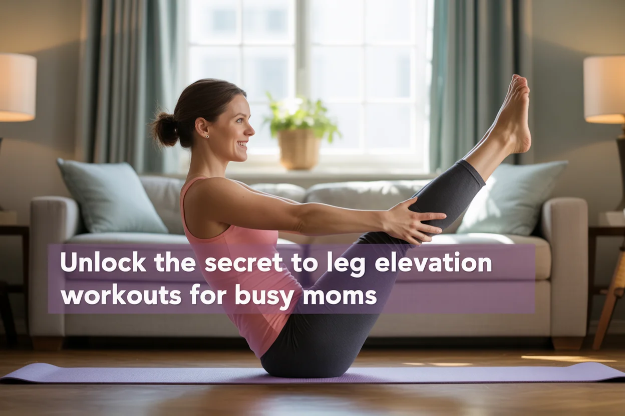 Unlock the Secret to Leg Elevation Workouts for Busy Moms