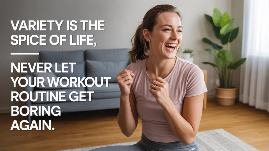 Variety is the spice of life—never let your workout routine get boring again.