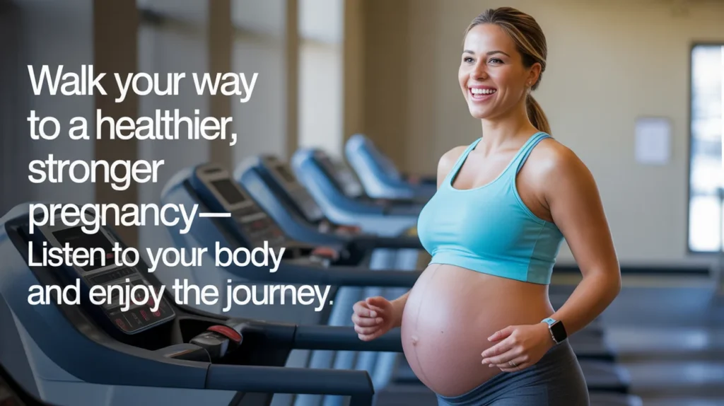 Walk your way to a healthier, stronger pregnancy—listen to your body and enjoy the journey.