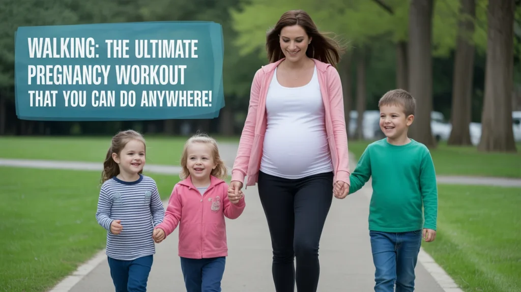 Walking The Ultimate Pregnancy Workout That You Can Do Anywhere!