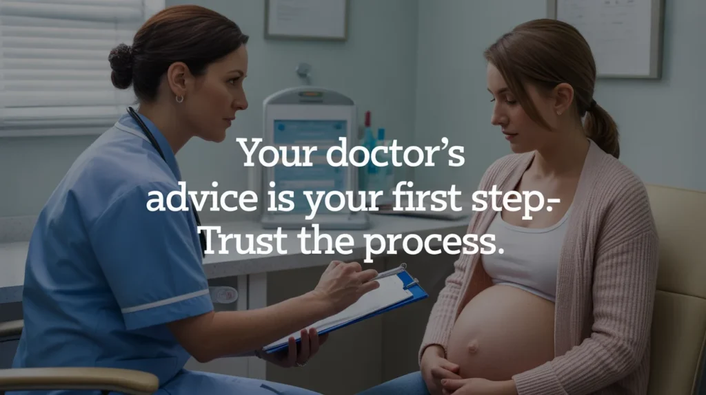 Your doctor’s advice is your first step—trust the process./