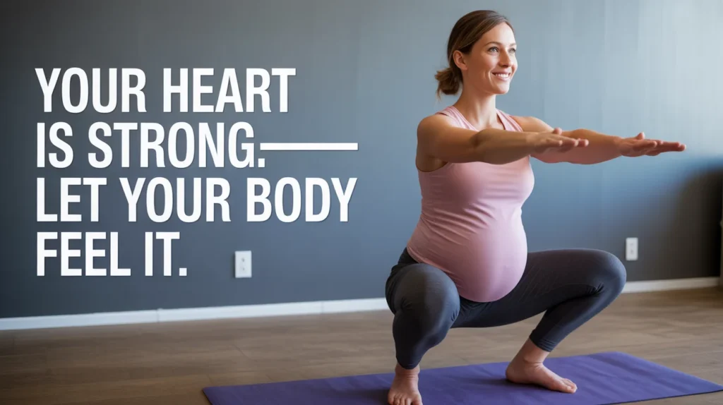 Your heart is strong—let your body feel it.