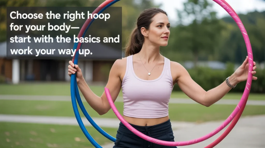 Choose the right hoop for your body—start with the basics and work your way up.