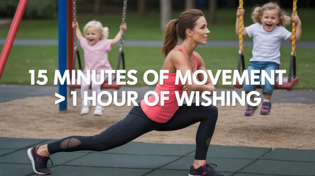 15 Minutes of Movement > 1 Hour of Wishing.