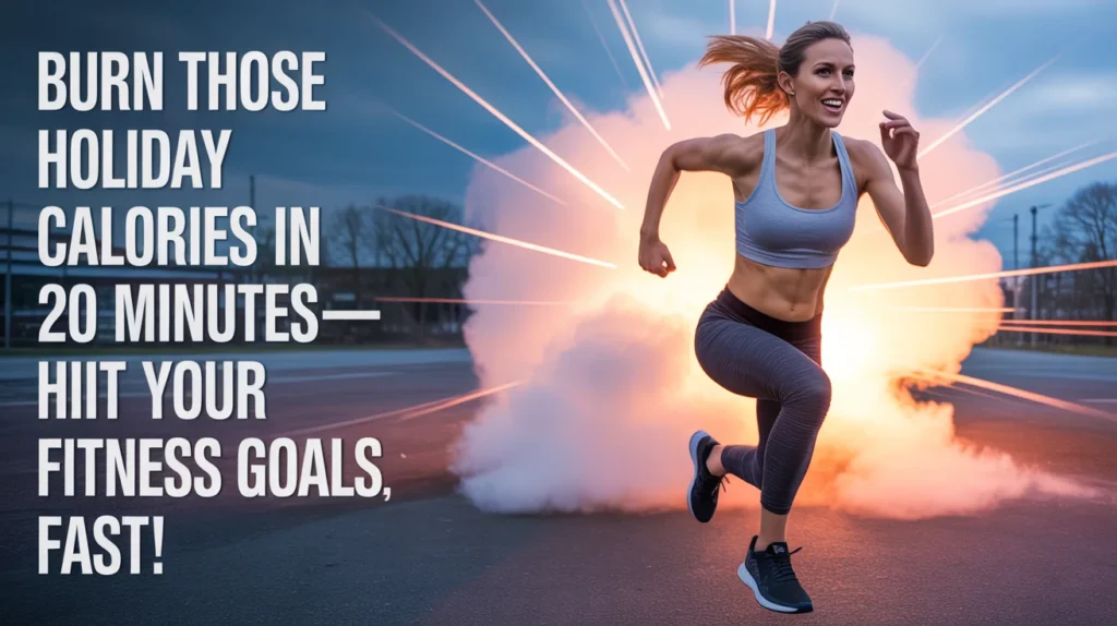 Burn those holiday calories in 20 minutes—HIIT your fitness goals fast!