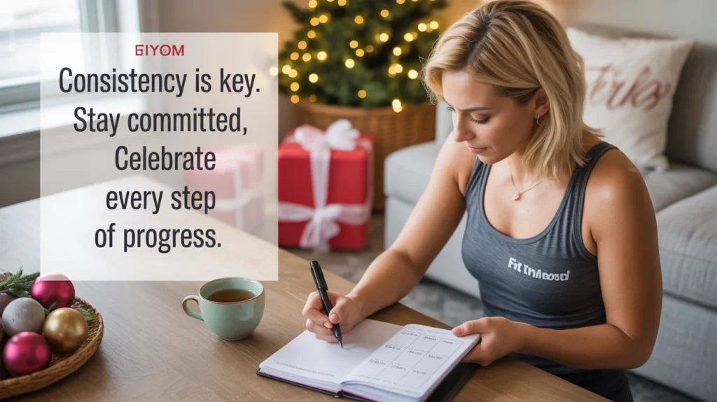 Consistency is key. Stay committed, celebrate every step of progress.