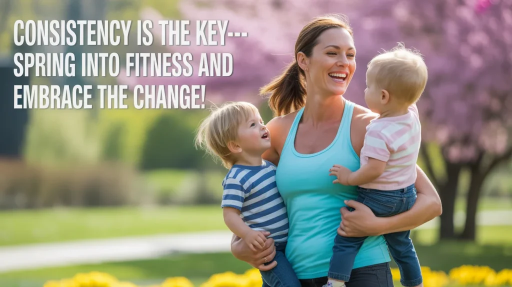 Consistency is the key—spring into fitness and embrace the change!