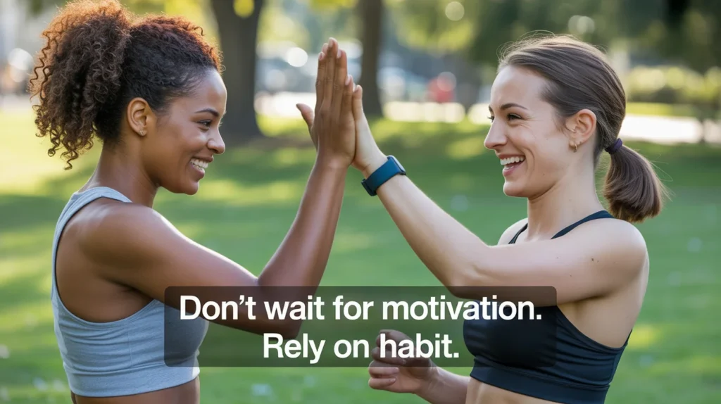 Don't Wait for Motivation. Rely on Habit.