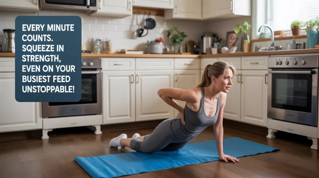 Every minute counts. Squeeze in strength, even on your busiest days, and feel unstoppable!