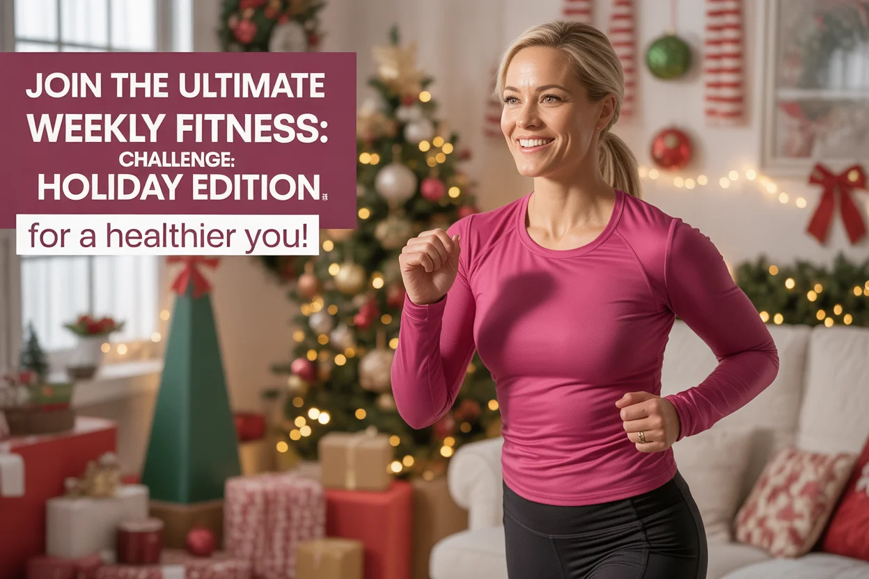 Join the Ultimate Weekly Fitness Challenge: Holiday Edition for a Healthier You!