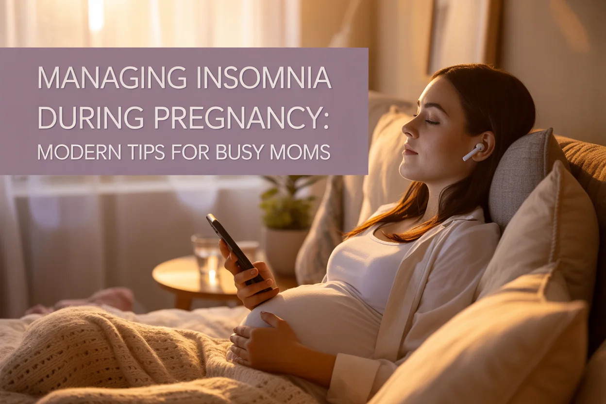 Managing Insomnia During Pregnancy Modern Tips for Busy Moms
