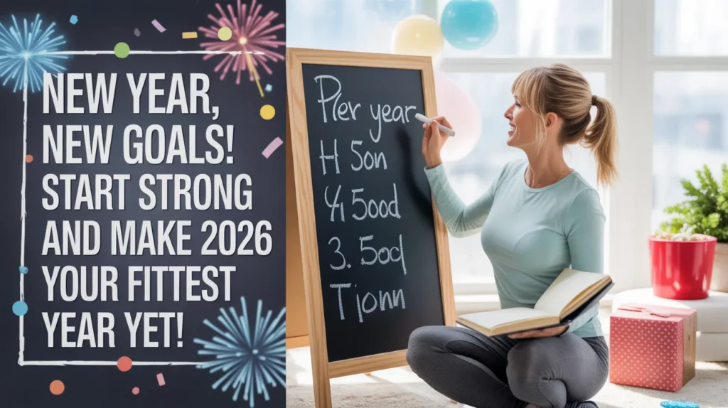 New year, new goals! Start strong and make 2026 your fittest year yet!