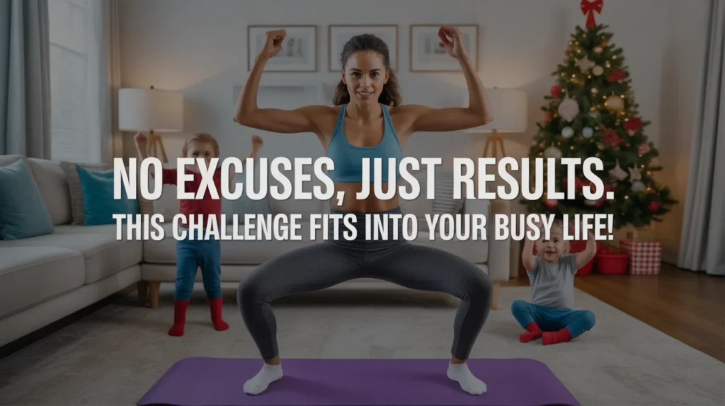 No excuses, just results. This challenge fits into your busy life!