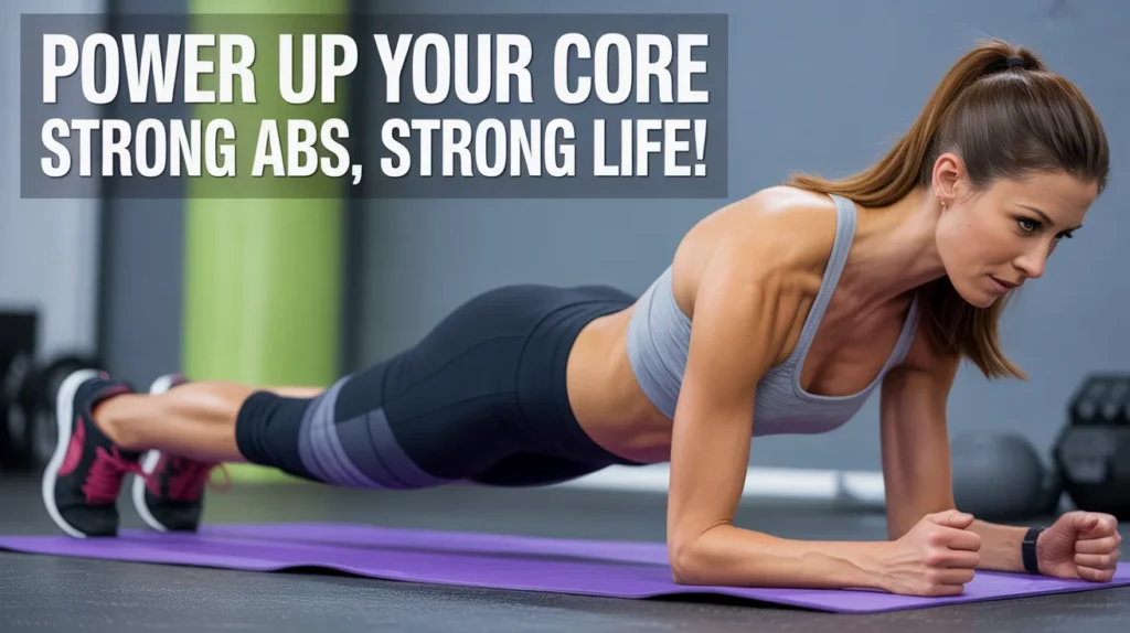 Power up your core—strong abs, strong life!