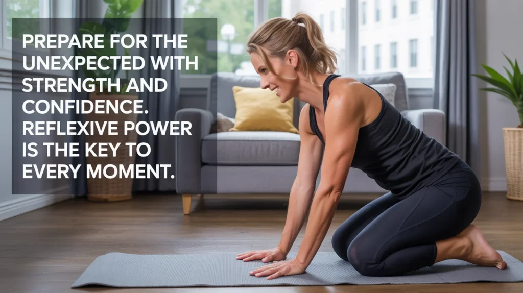 Prepare for the unexpected with strength and confidence. Reflexive power is the key to every moment.