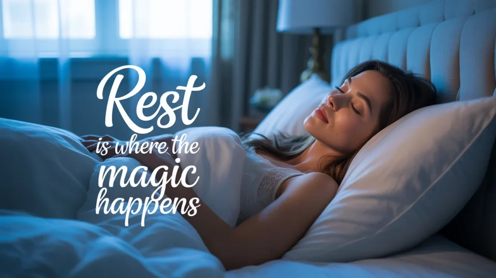 Rest is Where the Magic Happens.
