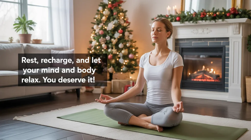 Rest, recharge, and let your mind and body relax. You deserve it!