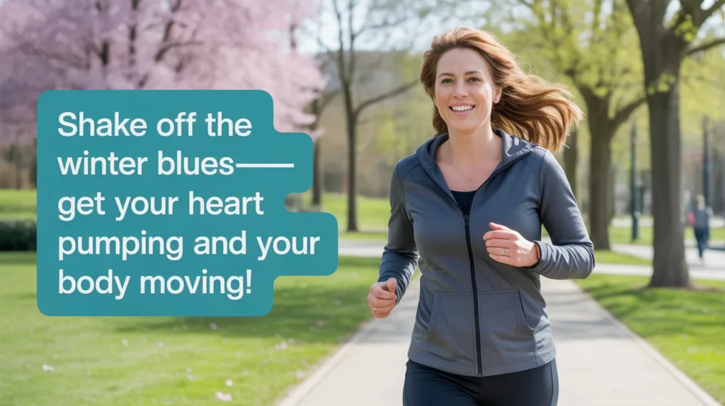Shake off the winter blues—get your heart pumping and your body moving!