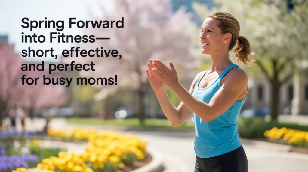 Spring forward into fitness—short, effective, and perfect for busy moms!