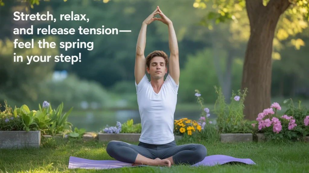 Stretch, relax, and release tension—feel the spring in your step!