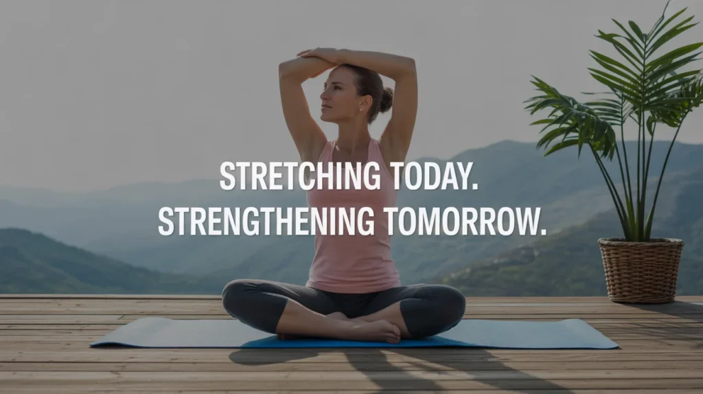 Stretching today. Strengthening tomorrow.
