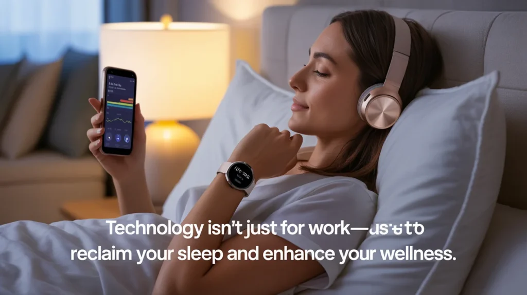 Technology isn’t just for work—use it to reclaim your sleep and enhance your wellness.