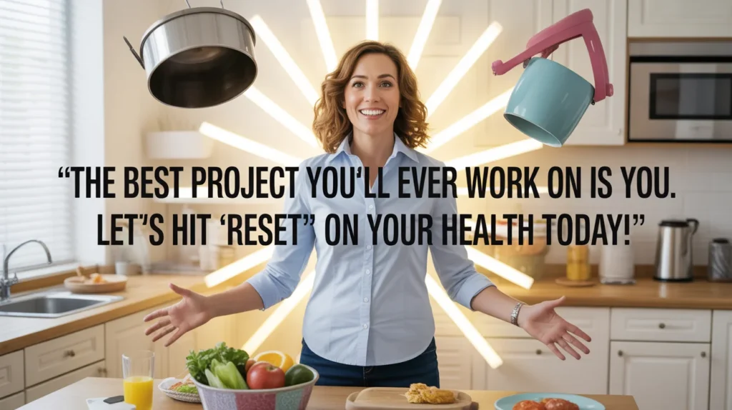 The best project you’ll ever work on is YOU. Let’s hit ‘reset’ on your health today!