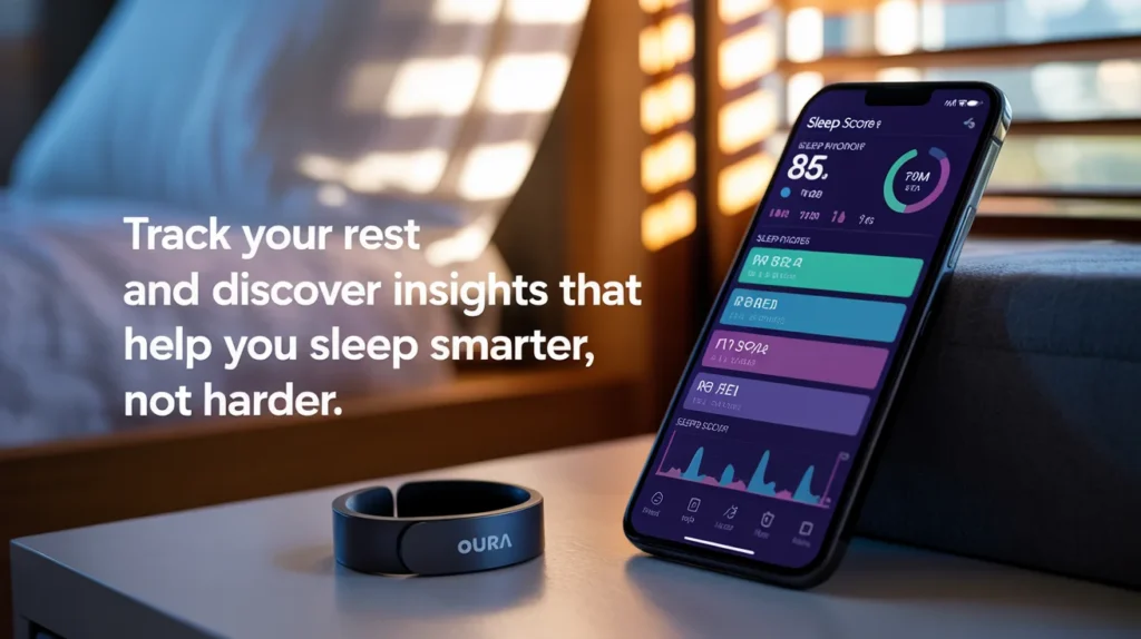 Track your rest and discover insights that help you sleep smarter, not harder.