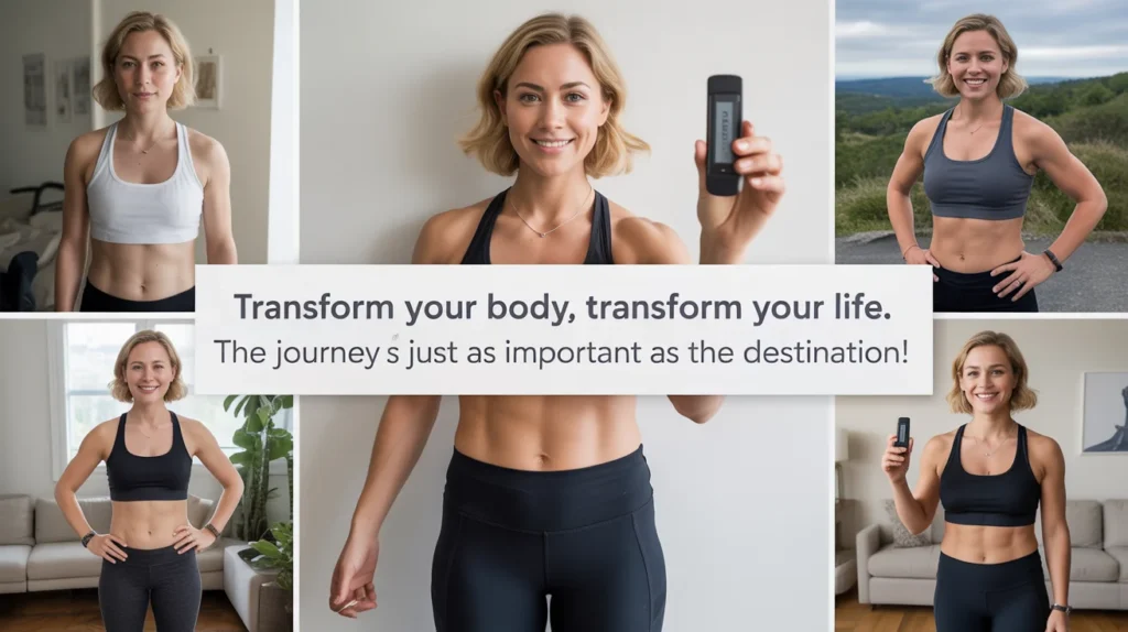 Transform your body, transform your life. The journey is just as important as the destination!