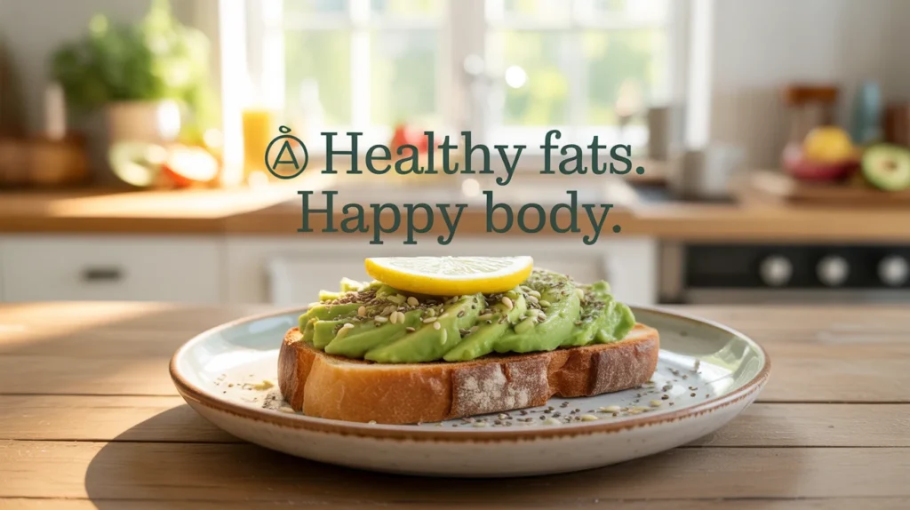 🥑 Healthy Fats. Happy Body.